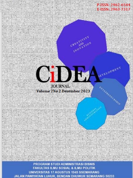 					View Vol. 3 No. 1 (2024): Juni:CiDEA Journal
				