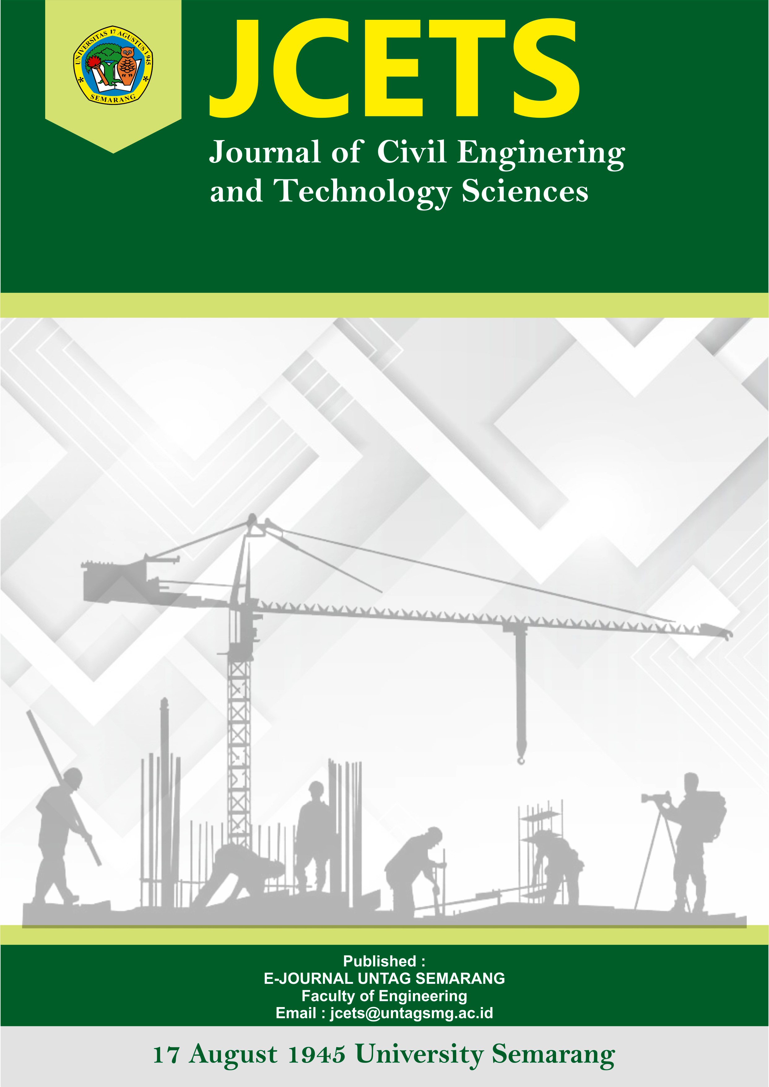 					View Vol. 2 No. 2 (2023): Oktober: Journal of Civil Engineering and Technology Sciences
				